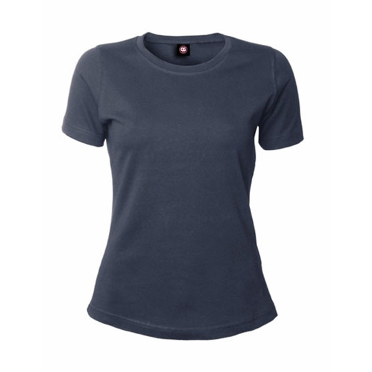 T-shirt Damski Slim Bawelna Poliester CGW9525 - Anthracite