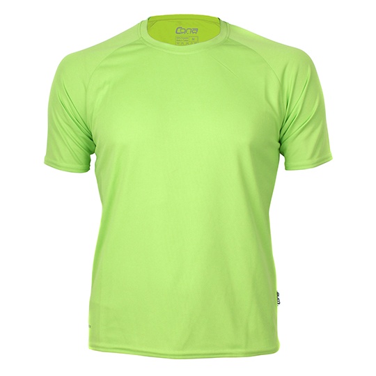 Koszulka Dopasowana Odprowadzajaca Wilgoc CN100 - Apple Green