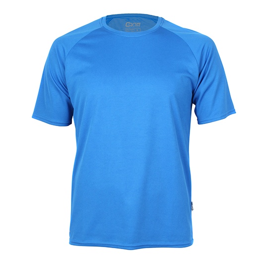 Koszulka sportowa slim CN100 - Azure Blue