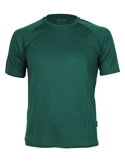 Koszulka Dopasowana Odprowadzająca Wilgoć CN100 - Bottle Green