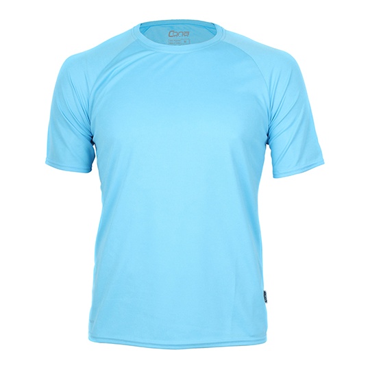 Koszulka Dopasowana Odprowadzajaca Wilgoc CN100 - Clear Blue