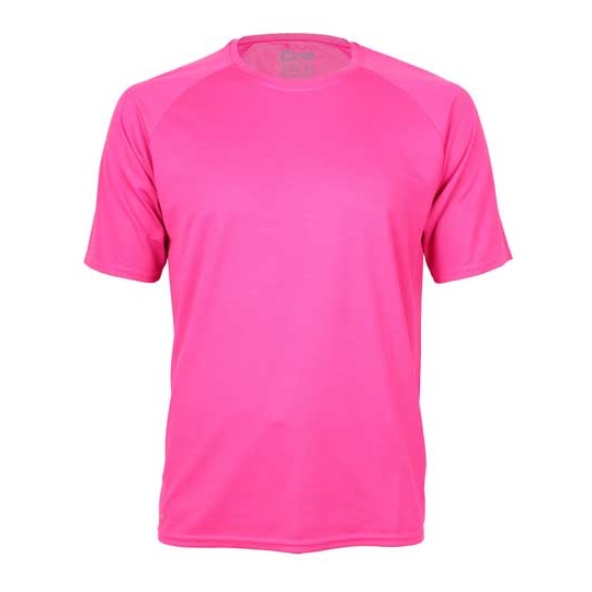 Koszulka Dopasowana Odprowadzajaca Wilgoc CN100 - Magenta