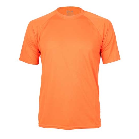 Koszulka Dopasowana Odprowadzajaca Wilgoc CN100 - Orange
