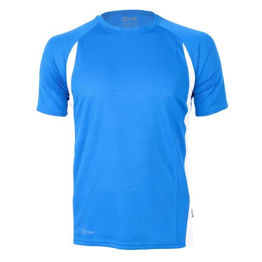 Koszulka Sportowa Slim Siatka DRYPOWER CN110 - Royal Blue & White
