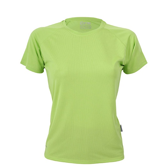 Koszulka Damska Slim Sportowa CN130 - Apple Green