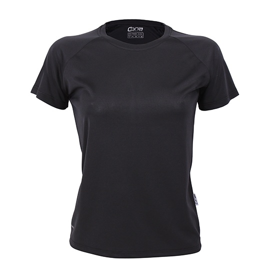 Koszulka Damska Slim Sportowa CN130 - Black