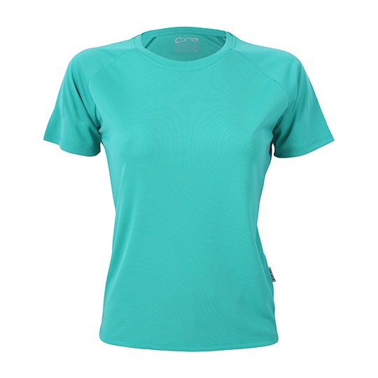 Koszulka Damska Slim Sportowa CN130 - Teal