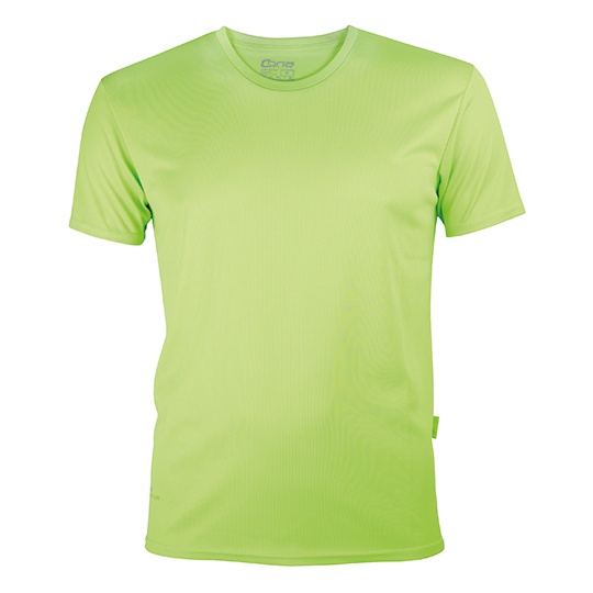 Koszulka funkcyjna slim Oddychajaca Mikropoliester CN160 - Lime
