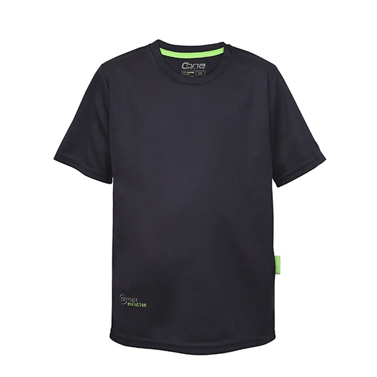 Koszulka Dziecięca Slim-Fit Funkcyjna Recykling CN160K - Anthracite