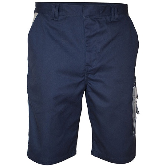 Szorty Robocze Bawelniano Poliestrowe CR481 - Deep Navy & Grey