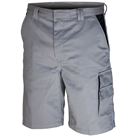 Szorty Robocze Bawelniano Poliestrowe CR481 - Grey & Black