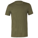 Koszulka Slim Bawełniana Czesana CV3001 - Military Green
