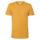 Koszulka Slim Bawełniana Czesana CV3001 - Mustard