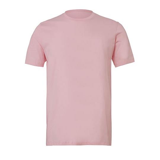 Koszulka Slim Bawelniana Czesana CV3001 - Pink