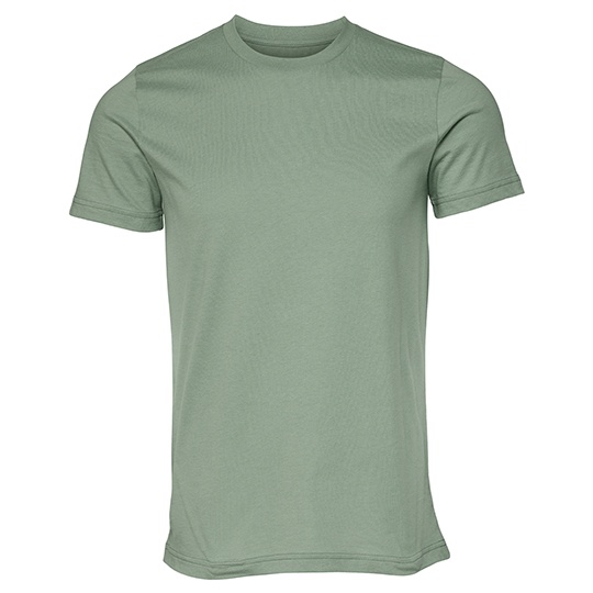 Koszulka Slim Bawelniana Czesana CV3001 - Sage