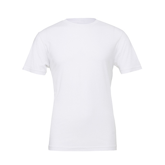 Koszulka Slim Bawelniana Czesana CV3001 - White