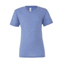 Koszulka Unisex Lekko Dopasowana Triblend CV3413 - Blue Triblend (Heather)