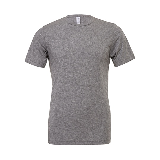 Koszulka unisex Triblend z okrągłym dekoltem CV3413 - Grey Triblend (Heather)