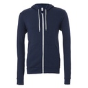 Bluza Rozpinana Unisex Czesana Bawełna CV3739 - Navy