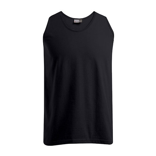 Tank Top Klasyczny Bawełniany E1050 - Black
