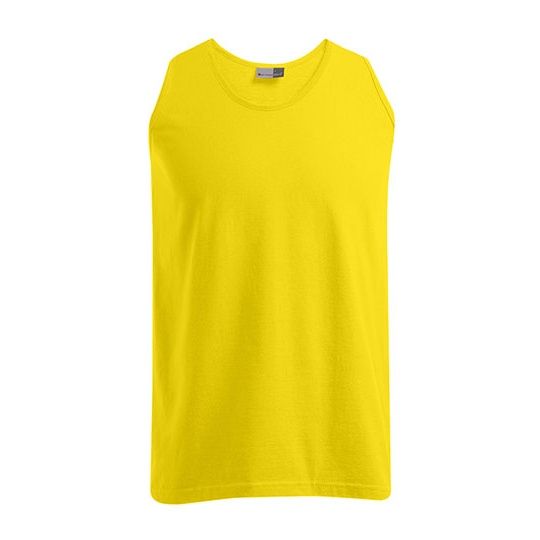 Tank Top Klasyczny Bawełniany E1050 - Gold