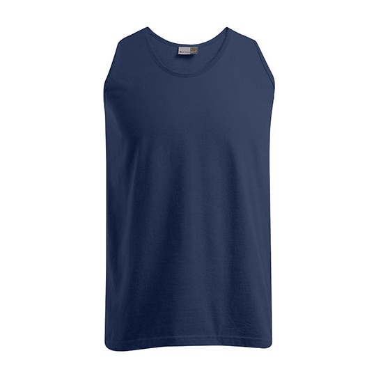 Tank Top Klasyczny Bawełniany E1050 - Navy