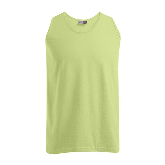 Tank Top Klasyczny Bawelniany E1050 - Wild Lime
