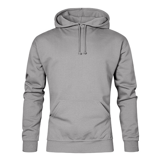 Bluza Meska Klasyczna Bawelniana E2180 - New Light Grey (Solid)