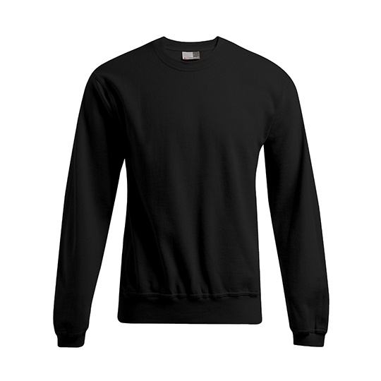 Sweter Meski Klasyczny Bawelniany E2199N - Black