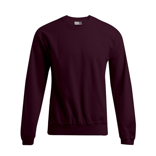 Sweter Meski Klasyczny Bawelniany E2199N - Burgundy