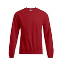 Sweter Męski Klasyczny Bawełniany E2199N - Fire Red