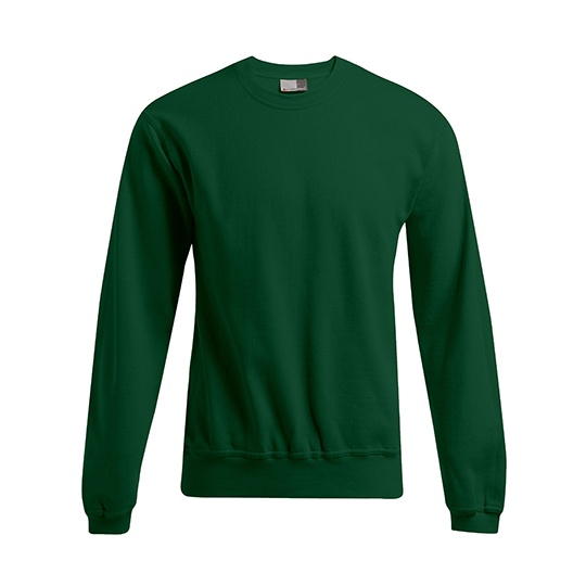 Sweter Meski Klasyczny Bawelniany E2199N - Forest