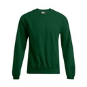 Sweter Męski Klasyczny Bawełniany E2199N - Forest