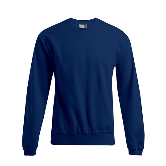 Sweter Meski Klasyczny Bawelniany E2199N - Navy