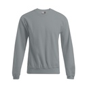 Sweter Męski Klasyczny Bawełniany E2199N - Sports Grey (Heather)