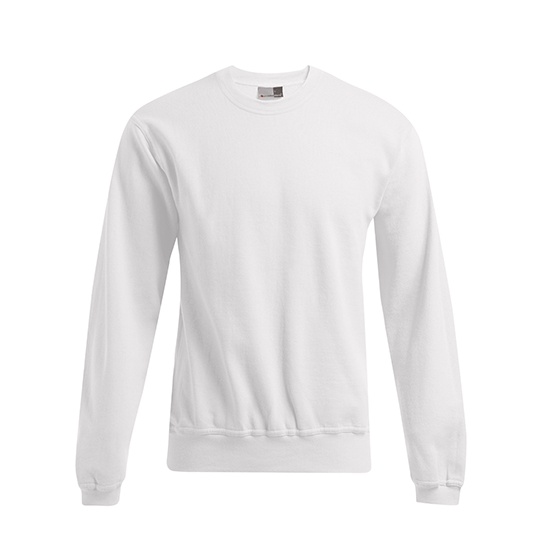 Sweter Męski Klasyczny Bawełniany E2199N - White