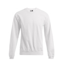 Sweter Męski Klasyczny Bawełniany E2199N - White
