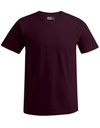 T-shirt Klasyczny Bawełniany E3000 - Burgundy