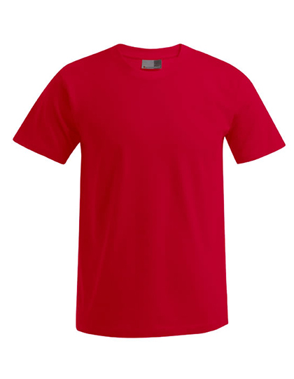 T-shirt Klasyczny Bawelniany E3000 - Fire Red