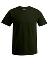 T-shirt Klasyczny Bawełniany E3000 - Khaki
