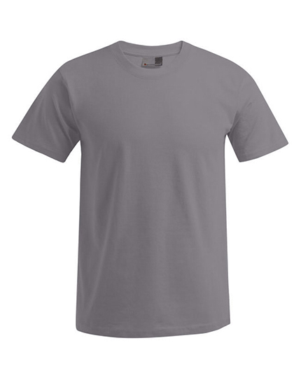 T-shirt Klasyczny Bawelniany E3000 - New Light Grey (Solid)