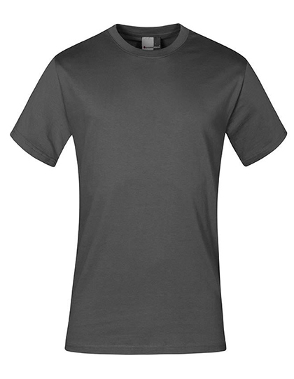T-shirt Klasyczny Bawelniany E3000 - Steel Grey (Solid)