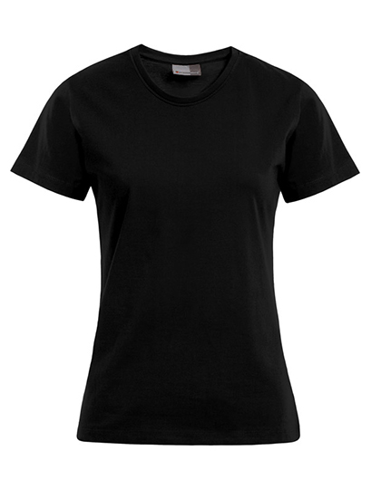 T-shirt Damski Slim Bawelniany E3005 - Black
