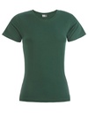 T-shirt Damski Slim Bawełniany E3005 - Forest