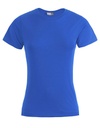 T-shirt Damski Slim Bawełniany E3005 - Royal