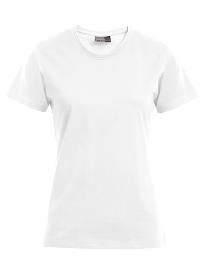 Damski T-shirt Slim E3005 - White