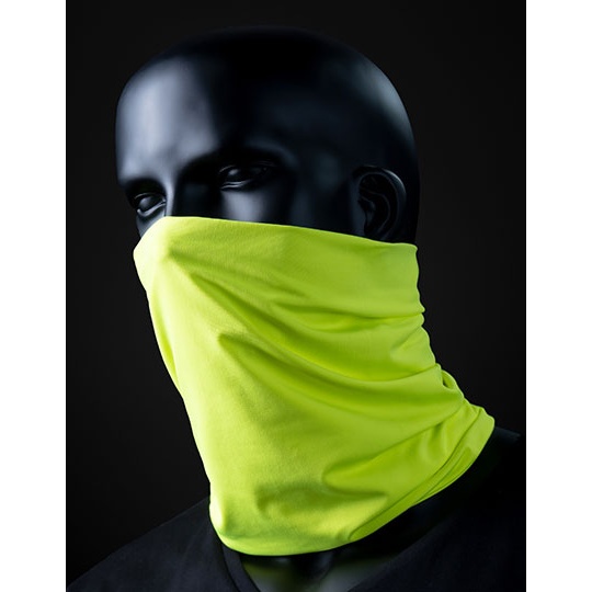 Bandana dwuwarstwowa E3083 - Safety Yellow