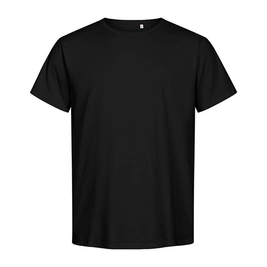 T-shirt Meski Klasyczny Bawelna Organiczna E3090 - Black