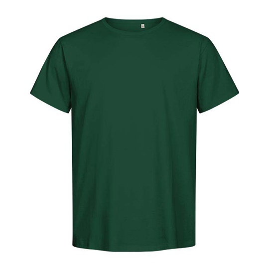 T-shirt Męski Klasyczny Bawełna Organiczna E3090 - Forest