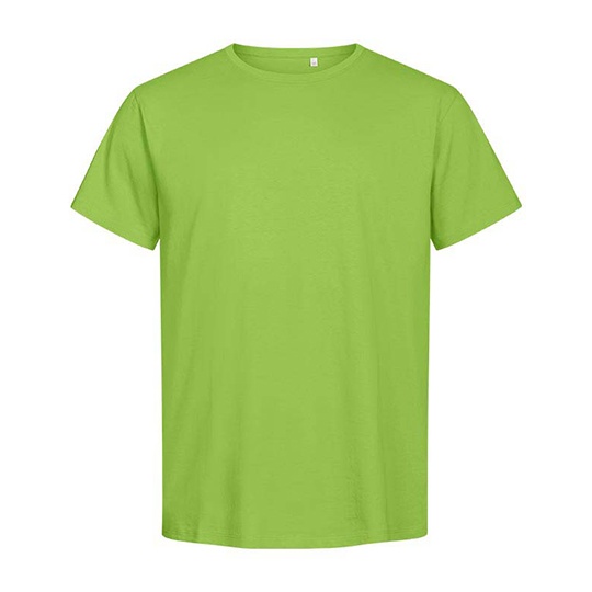 T-shirt Męski Klasyczny Bawełna Organiczna E3090 - Lime Green